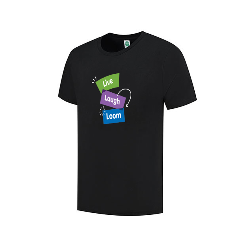 Live, Laugh, Loom Unisex Organic Cotton Tee